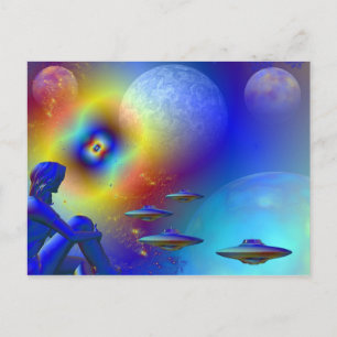 Night trip postcard