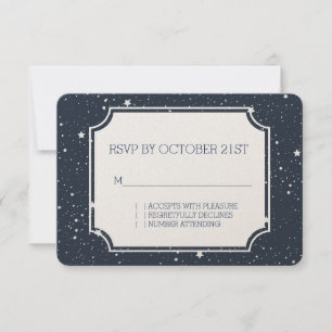 Night Under the Stars RSVP Card