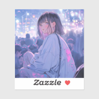 Night view | 東京娘 GenerartiveAI シール