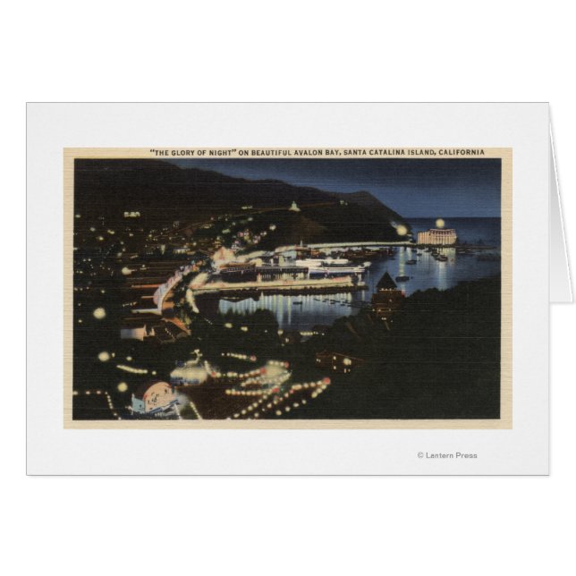 Night View of Avalon Bay (Front Horizontal)