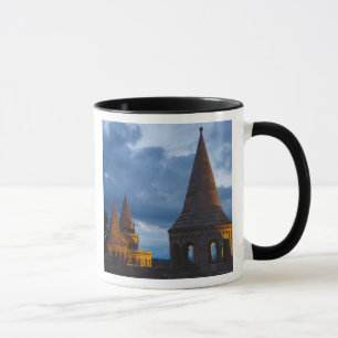 Night view of Fisherman's Bastion, Castle Hil Mug