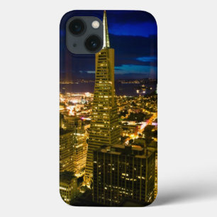Night view of San Francisco. iPhone 13 Case