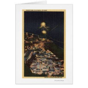 Night View of Shasta Dam