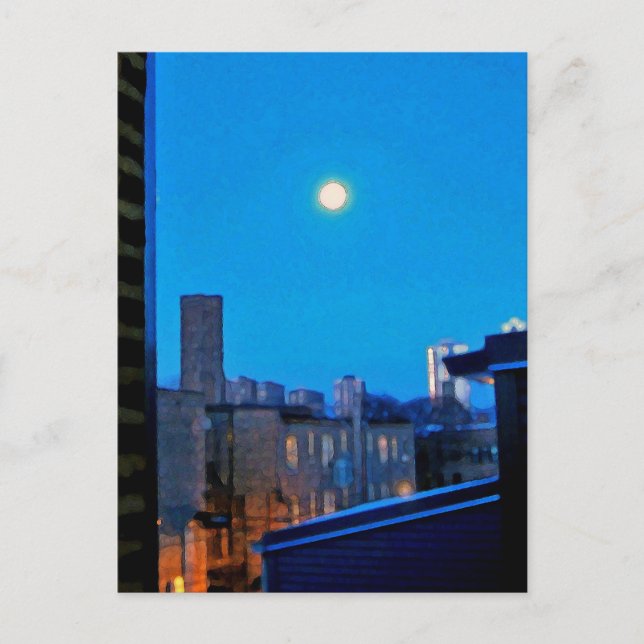 Night View Postcard (Front)