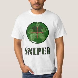 Night Vision Ice Hockey Sniper T Shirt