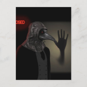Night walk postcard