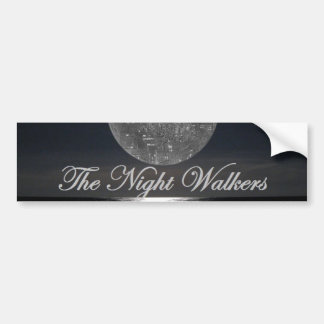 night walker bumper sticker