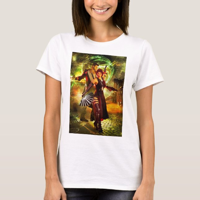 Night Warden T-shirt - Bright Shadows (Front)