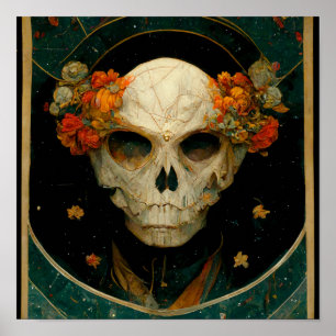 Night Warlock Fantasy Poster