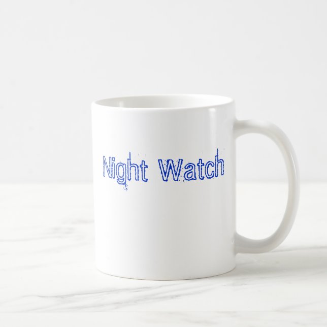 Night watch Blue Coffee Mug (Right)