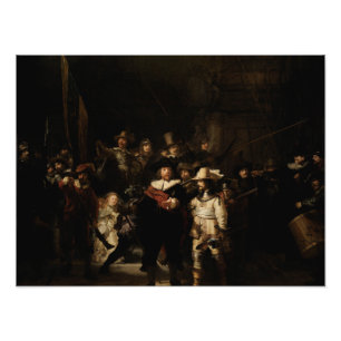 Night Watch by Rembrandt Photo Print