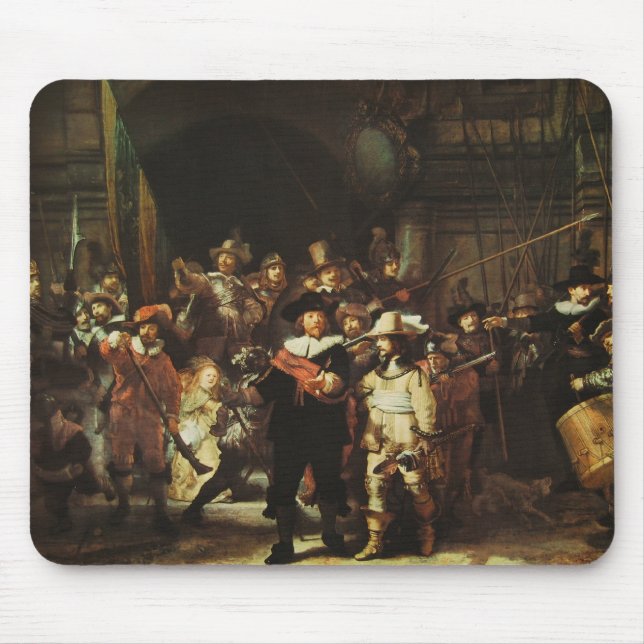 Night Watch Mouse Mat (Front)