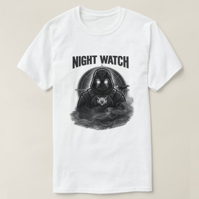 Night Watch Tactical T-Shirt (Design Front)