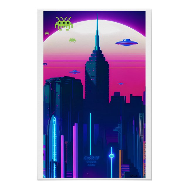 Night Waves and Vapour Daze Poster (Front)