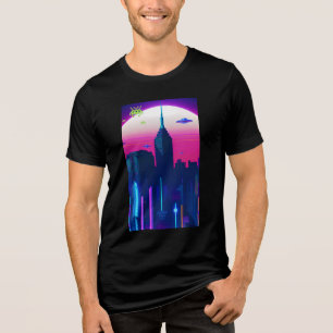 Night Waves and Vapour Daze Tri-Blend Shirt