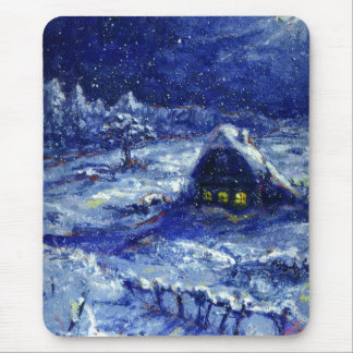 Night. Winter. Russia Mouse Mat