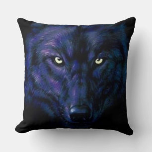 Night Wolf Cushion