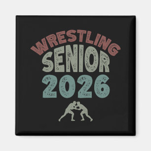 Night Wrestling Senior 2026 Graduation _1 Magnet