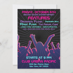 Nightclub Dance Rave Template