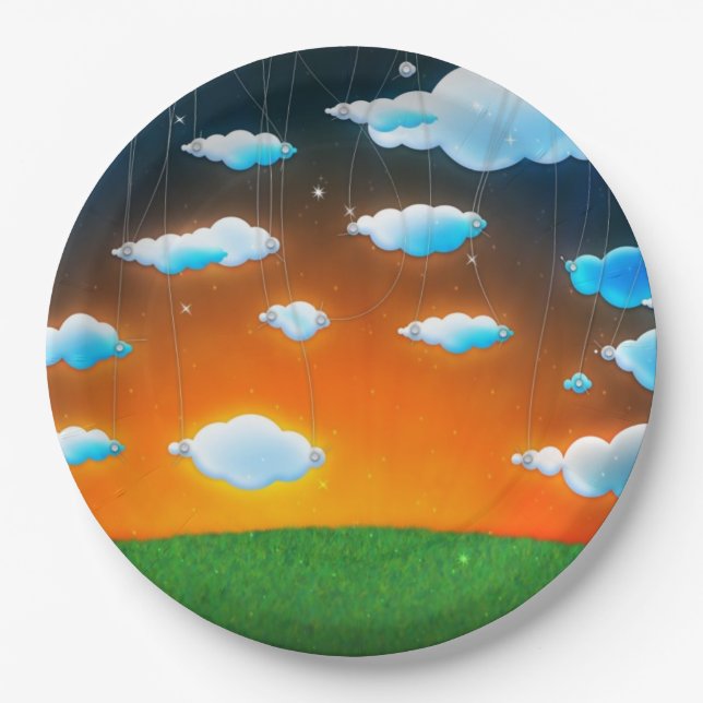 Nightdreams Paper Plate (Front)