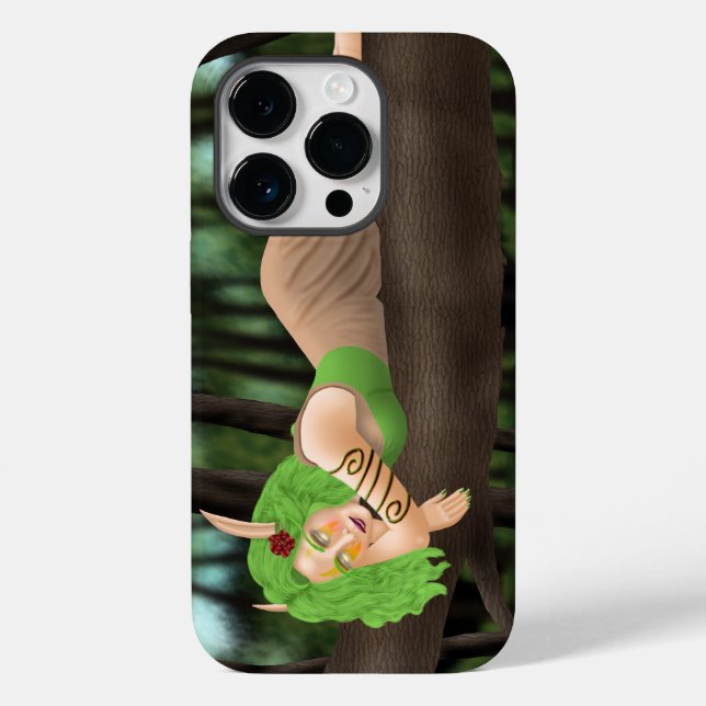 Nightelf child in the woods Case-Mate iPhone case (Back)