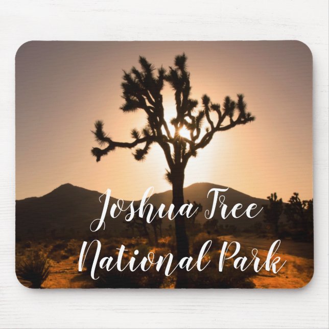 Nightfall begins at Joshua Tree Mouse Mat (Front)