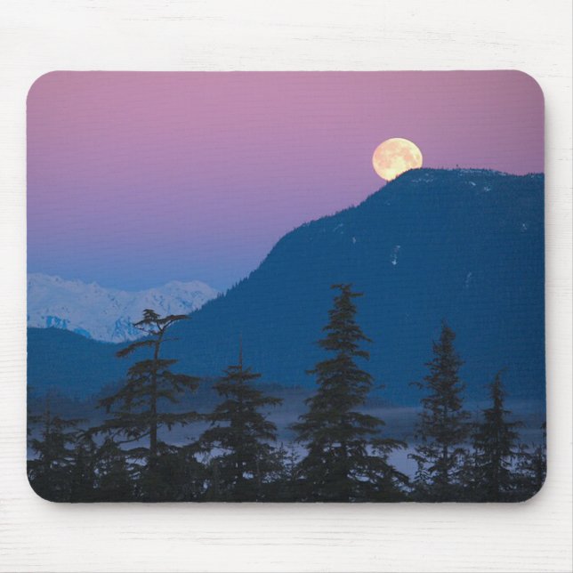 Nightfall in Alaska Mouse Mat (Front)