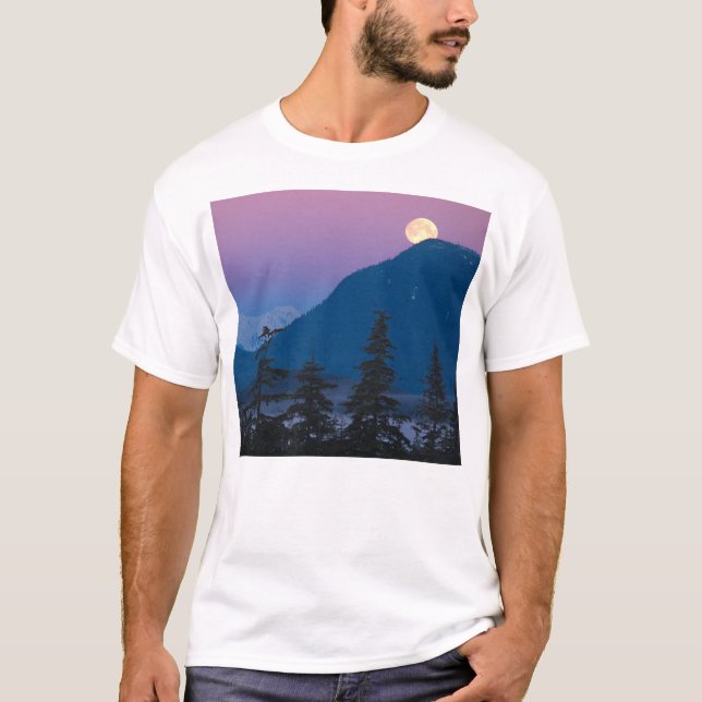 Nightfall in Alaska T-Shirt (Front)
