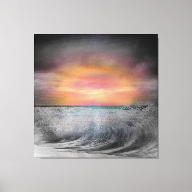 Nightfall over Bodega Bay, by Don DePaola Canvas Print (Front)