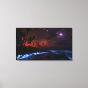 Nightfall Wrapped Canvas