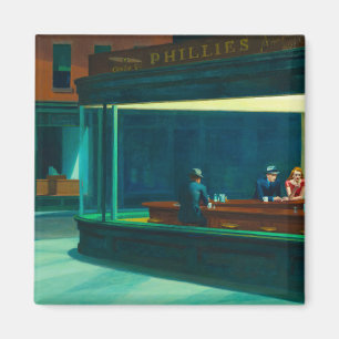 Nighthawks, 1942 by Edward Hopper Magnet