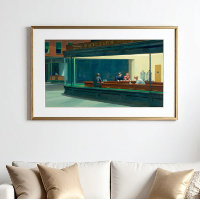 Nighthawks 1942 by Edward Hopper
