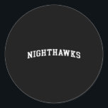 Nighthawks  classic round sticker<br><div class="desc">Nighthawks</div>