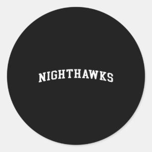 Nighthawks  classic round sticker