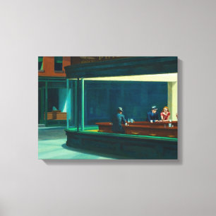 Nighthawks Edward Hopper Canvas Print