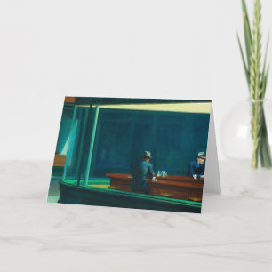 Nighthawks Edward Hopper Card