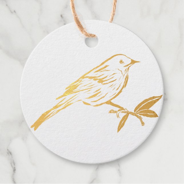 Nightingale  favour tags (Front)