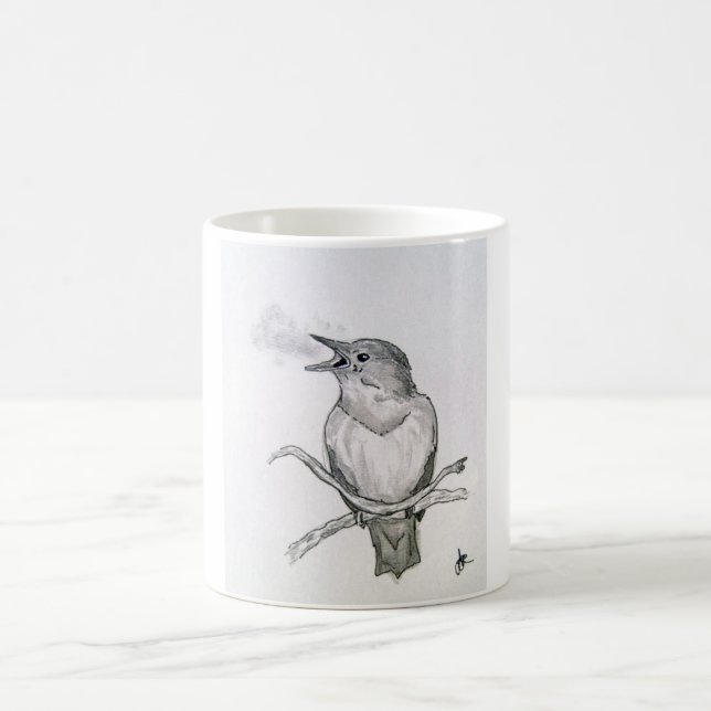 Nightingale Sketch Mug (Center)