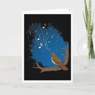 Nightingale Song Card