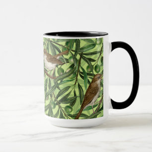 Nightingales in the olive tree 2 mug