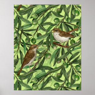 Nightingales in the olive tree 2 poster