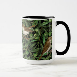 Nightingales in the olive tree 3 mug