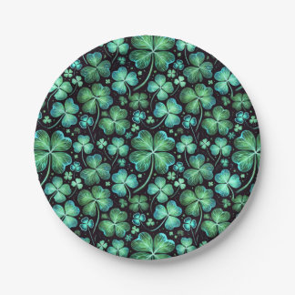 Nightlife Luck Paper Plate