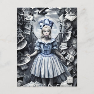 Nightmare at the Tea Party Postcard