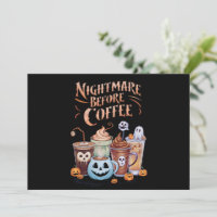 Nightmare Before Coffee Pumpkin Spice Halloween
