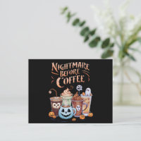 Nightmare Before Coffee Pumpkin Spice Halloween