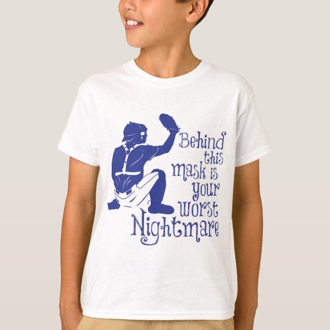 Nightmare, BLUE T-Shirt (Front)