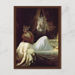 Nightmare By Füssli Johann Heinrich (Best Quality) Postcard