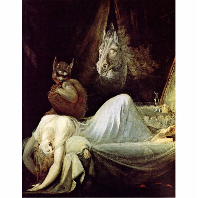 Nightmare By Füssli Johann Heinrich (Best Quality) Standing Photo Sculpture (Front)