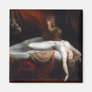 Nightmare by Henry Fuseli Gothic Macabre Dark Art Magnet